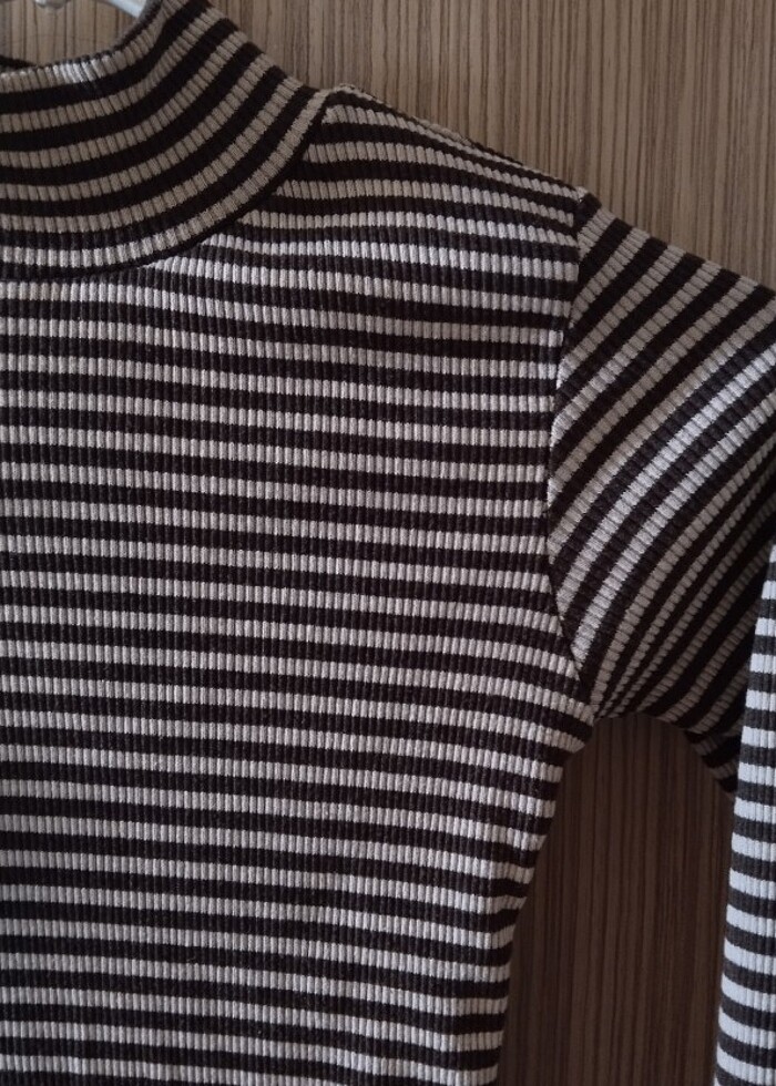 Çizgili Bluz - Görsel 2