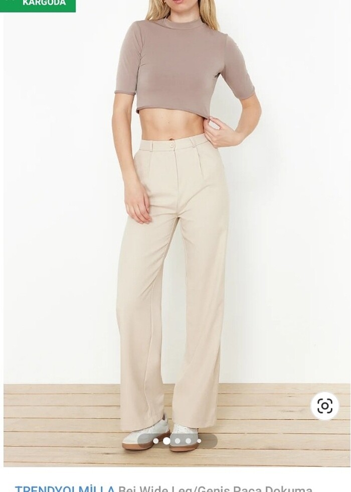 Trendyolmilla Kumaş Pantolon - Görsel 3