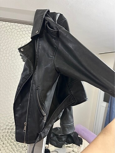 Stradivarius Deri ceket
