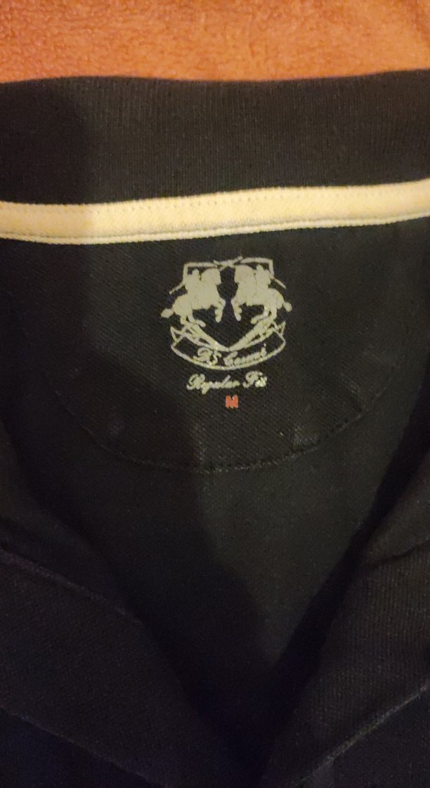 DS damat marka Siyah Erkek Polo Tişört - Görsel 2