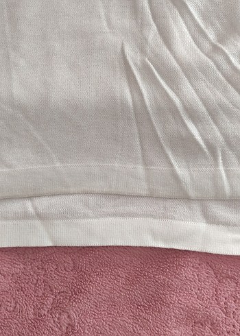 Kadın Beyaz V Yaka Pamuklu Atlet - Görsel 4