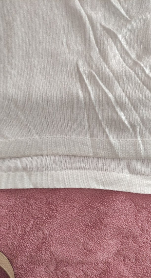 Kadın Beyaz V Yaka Pamuklu Atlet - Görsel 4