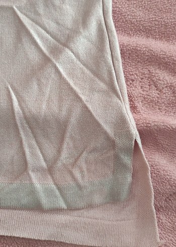 Pembe V Yaka Pamuklu Kadın Atlet - Görsel 7