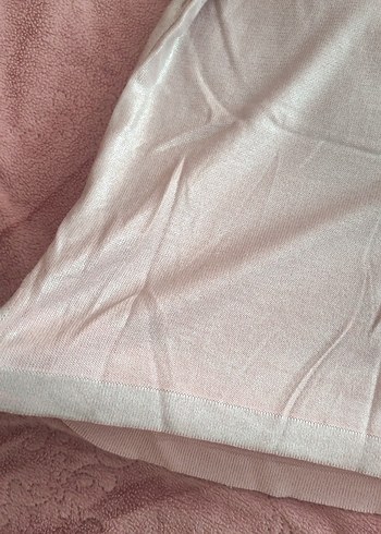 Pembe V Yaka Pamuklu Kadın Atlet - Görsel 6