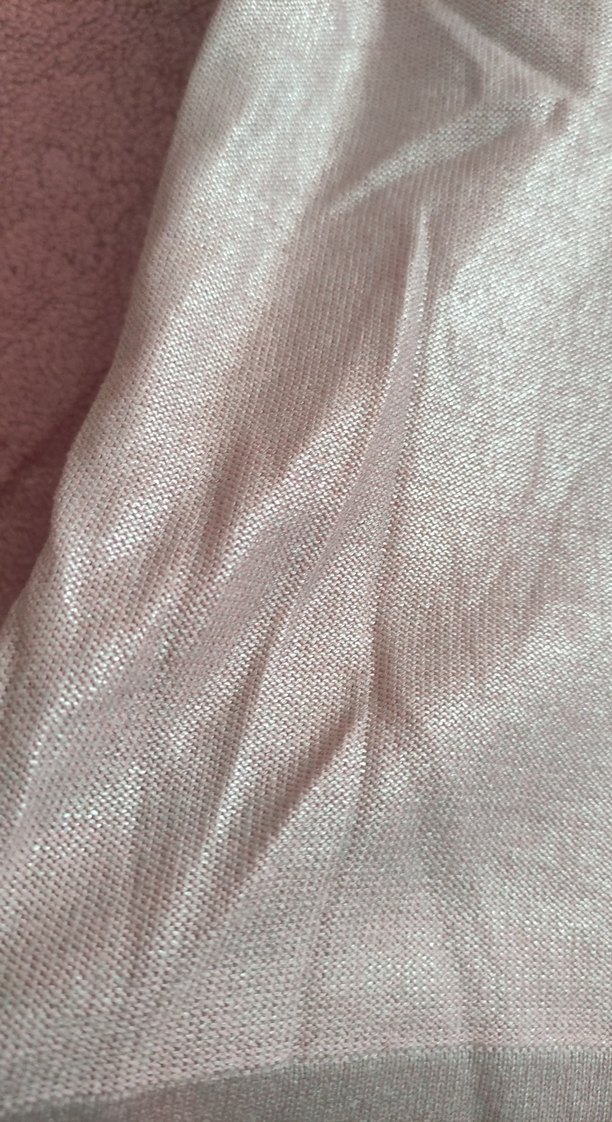 Pembe V Yaka Pamuklu Kadın Atlet - Görsel 3