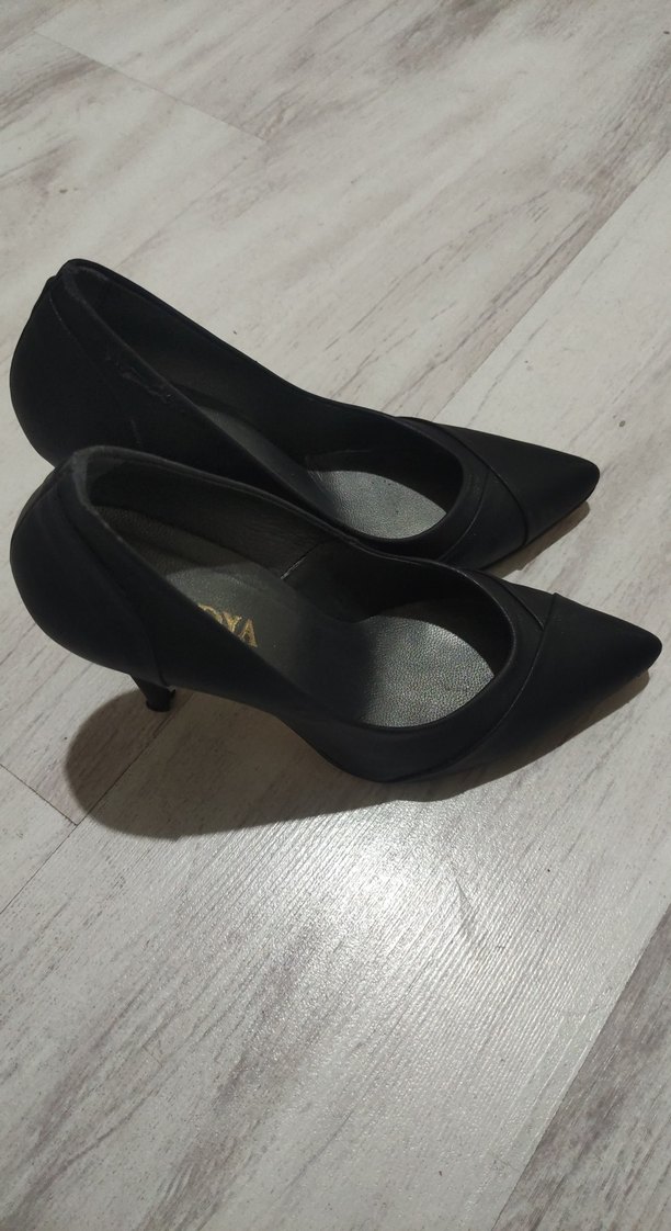 hakiki deri Stiletto Kadın Ayakkabı - Görsel 2