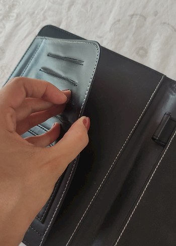 Beden Renk Siyah Deri Görünümlü Planlayıcı