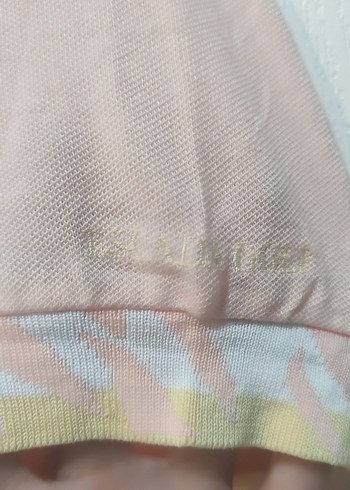38 Beden pembe Renk Escada polo yaka tişört