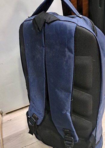 Mavi Fermuarlı Polo Bag Sırt Çantası - Görsel 3