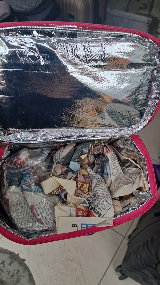 Mor Fermuarlı Beslenme Çantası - Görsel 3