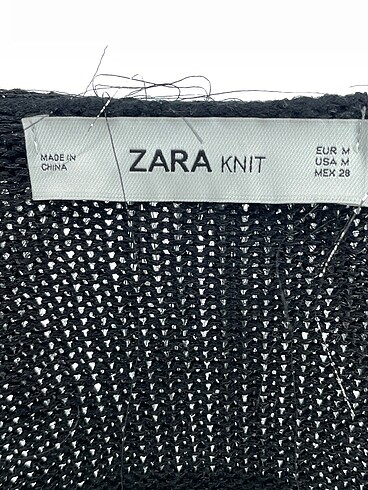 m Beden siyah Renk Zara Hırka %70 İndirimli.