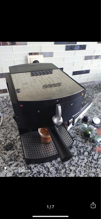 Nespresso filtre kahve makinesi