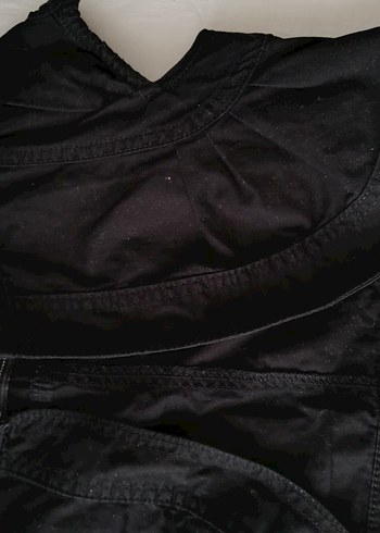 Kız Çocuk Siyah Kolsuz Bolero - Görsel 4