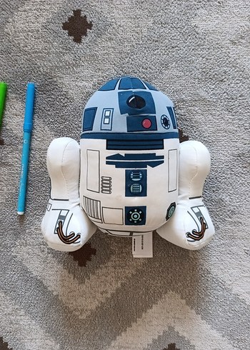 Gri R2-D2 Peluş Oyuncak