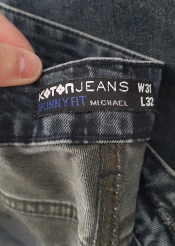 Koton Lacivert Skinny Fit Jean