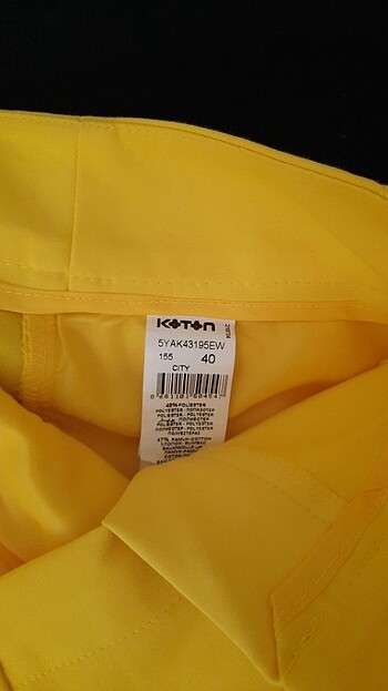 40 Beden Koton pantalon