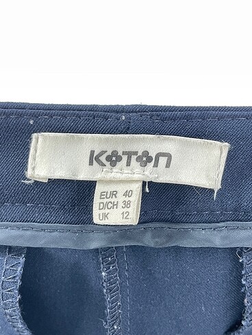40 Beden lacivert Renk Koton Kumaş Pantolon %70 İndirimli.