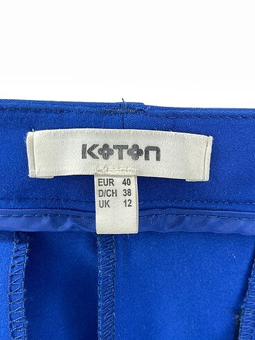 40 Beden lacivert Renk Koton Kumaş Pantolon %70 İndirimli.