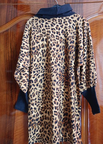 l Beden leopar tunik ,blüz