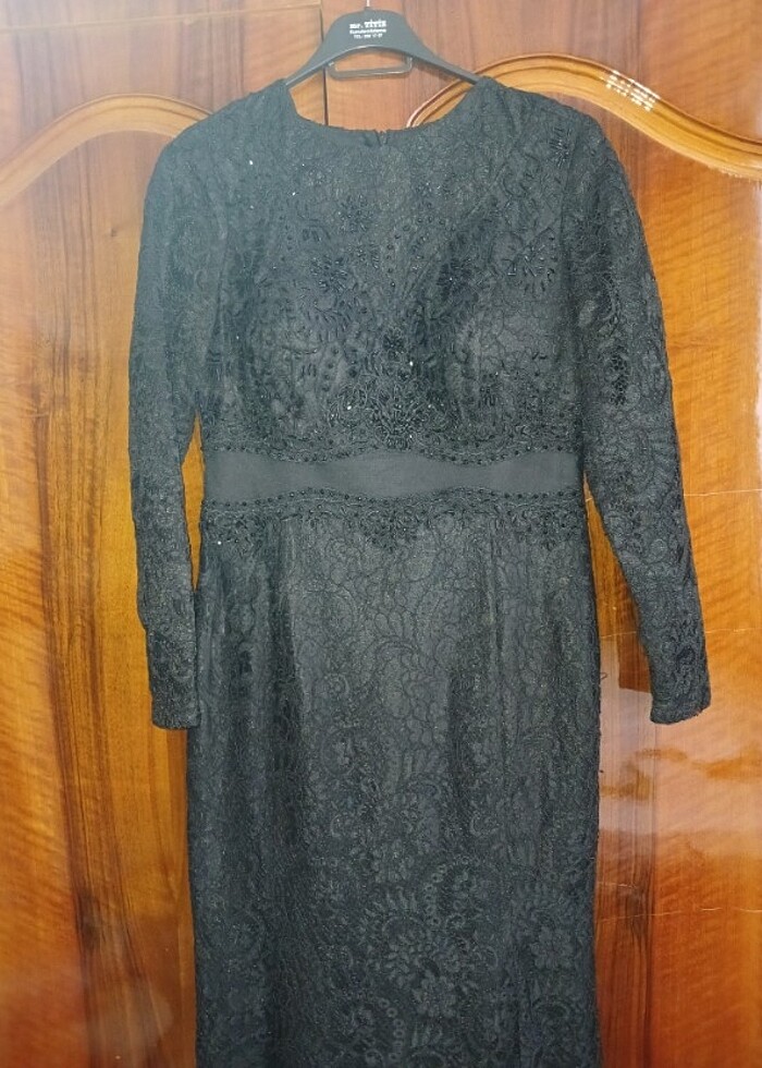 tesettür abiye #tesettürabiye #tesettürnişan #abiye #siyahabiye - Görsel 2