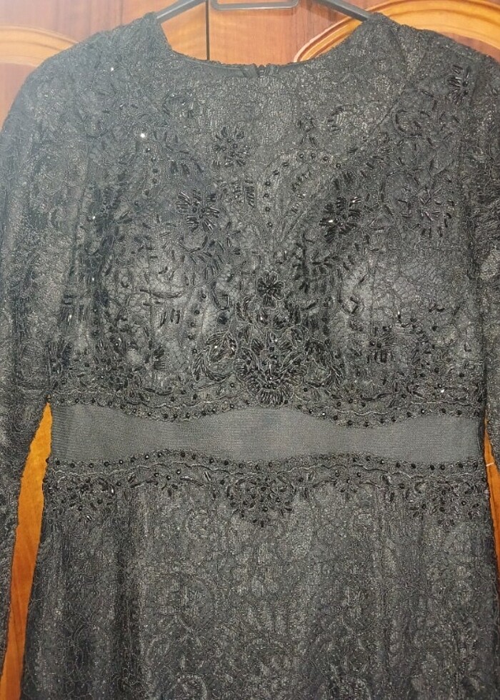 tesettür abiye #tesettürabiye #tesettürnişan #abiye #siyahabiye - Görsel 4