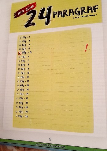 Her Güne 24 Paragraf Soru Bankası - Görsel 3