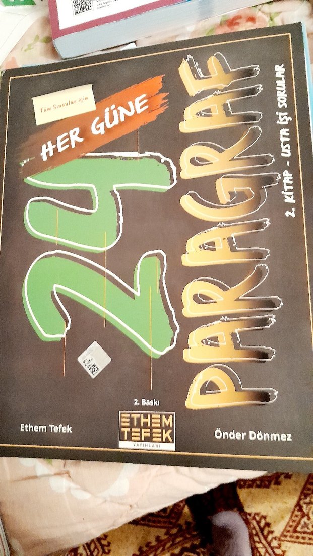 Her Güne 24 Paragraf Soru Bankası - Görsel 4