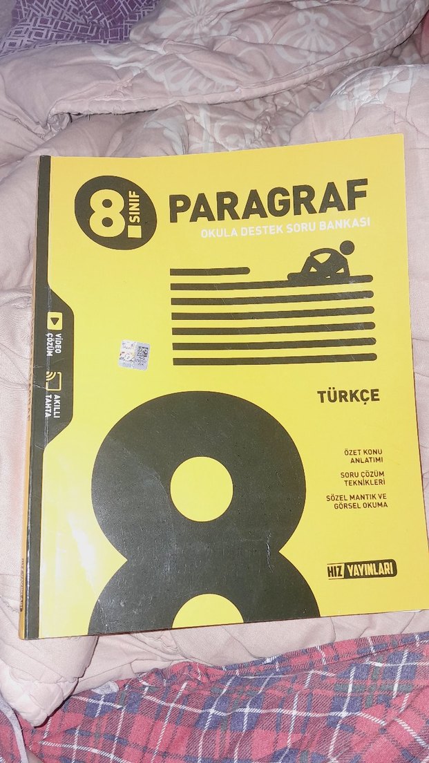 8. Sınıf Türkçe Paragraf Soru Bankası - Görsel 2