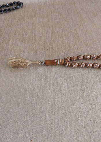 Beyaz Minimalist Erkek Tesbih - Görsel 5