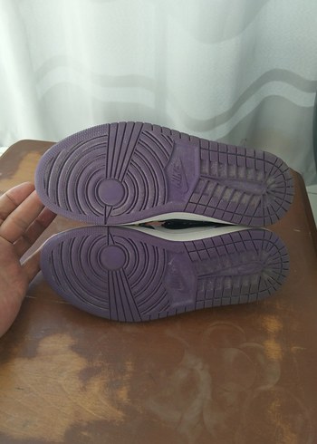 AİR JORDAN 1 LOW COURT PURPLE BASKETBOL AYAKKABI - Görsel 8