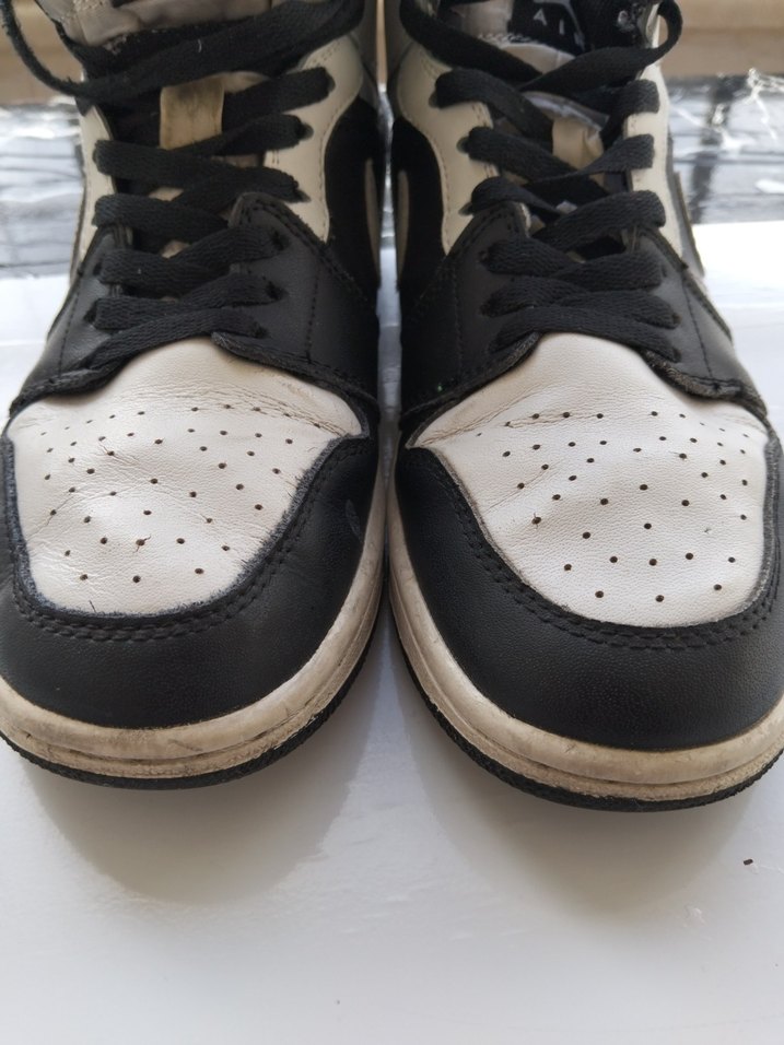 AİR JORDAN 1 MİD WHİTE SHADOW BASKETBOL AYAKKABISI - Görsel 5