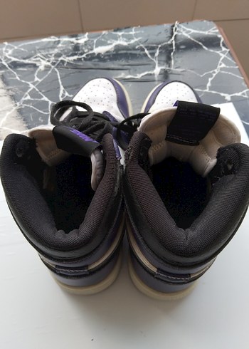 AİR JORDAN 1 RETRO HİGH COURT PURPLE BASKETBOL AYAKKABI - Görsel 2