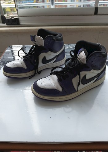 AİR JORDAN 1 RETRO HİGH COURT PURPLE BASKETBOL AYAKKABI - Görsel 6