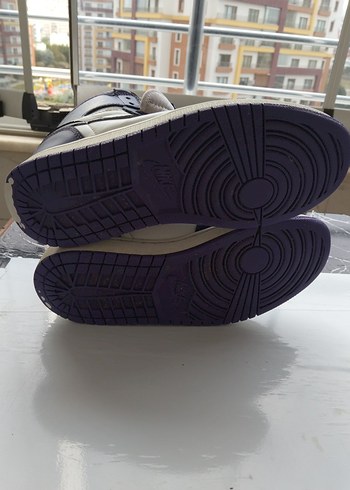 AİR JORDAN 1 RETRO HİGH COURT PURPLE BASKETBOL AYAKKABI - Görsel 8