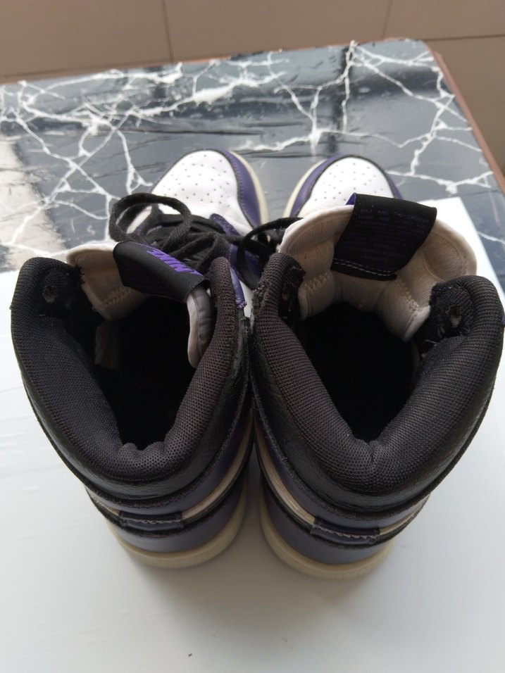 AİR JORDAN 1 RETRO HİGH COURT PURPLE BASKETBOL AYAKKABI - Görsel 2