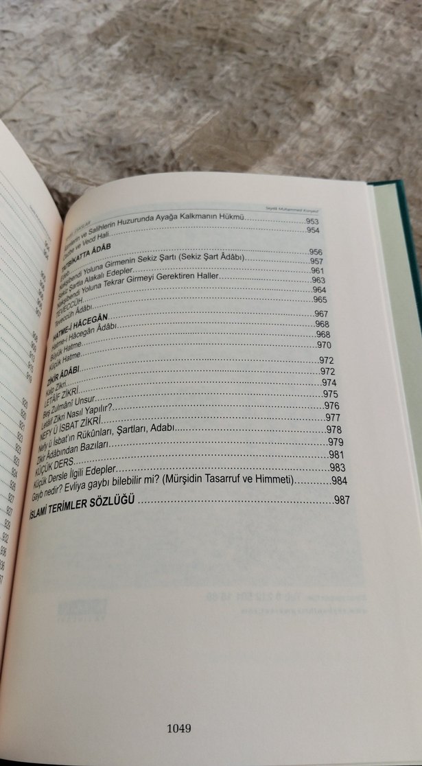 İslami Hayat İçin Temel Esaslar  Koyu Yeşil Kapaklı Kitap — görsel 8/12