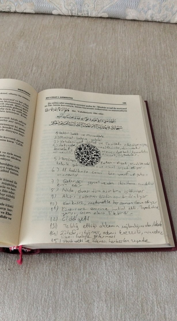 Mektubat Büyük Boy  - Bediüzzaman Said Nursinin Klasik Eseri — görsel 7/8