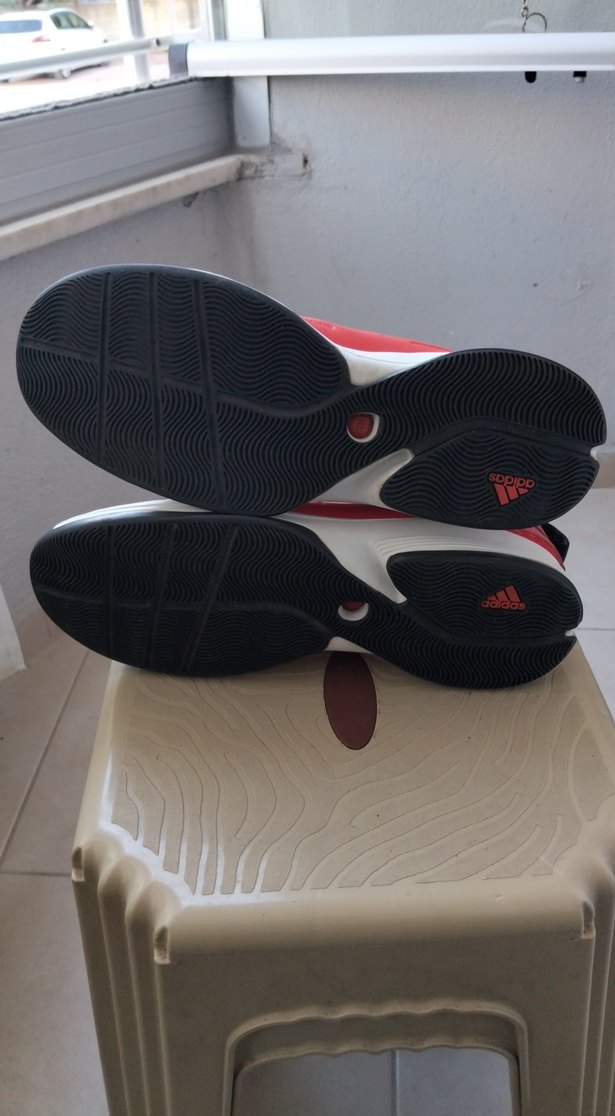 Adidas Kırmızı-Siyah Basketbol Ayakkabısı — görsel 9/10