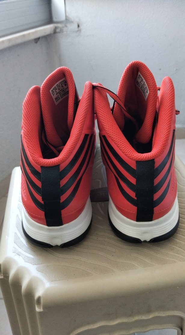 Adidas Kırmızı-Siyah Basketbol Ayakkabısı — görsel 3/10