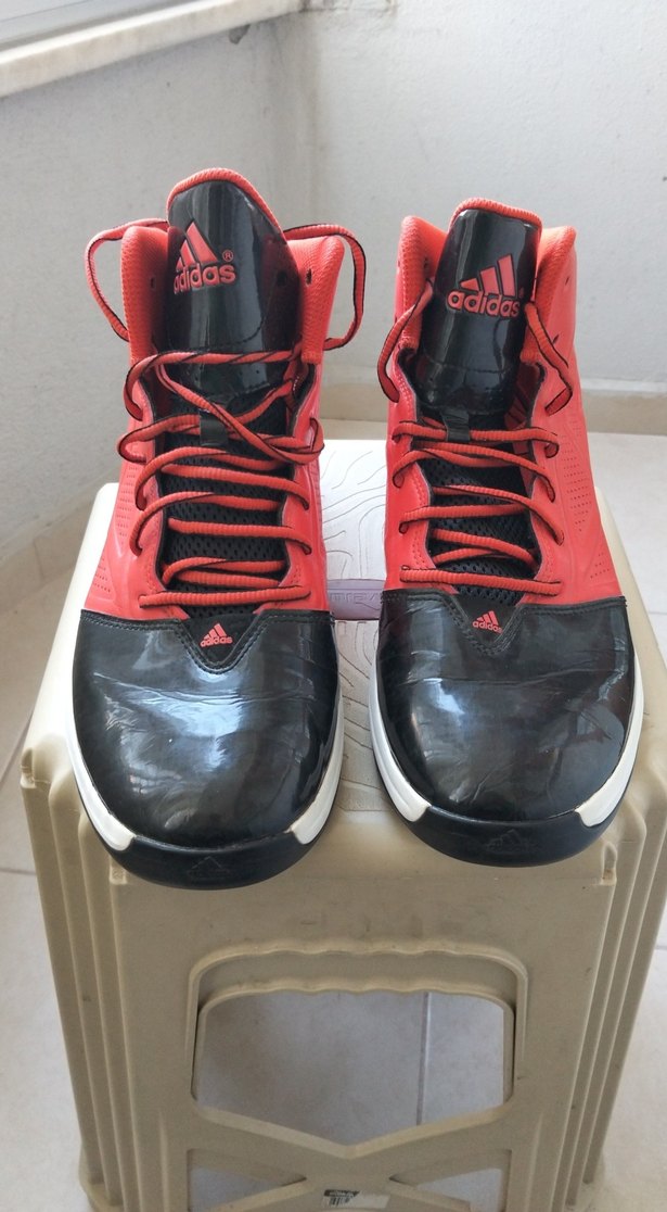 Adidas Kırmızı-Siyah Basketbol Ayakkabısı — görsel 2/10