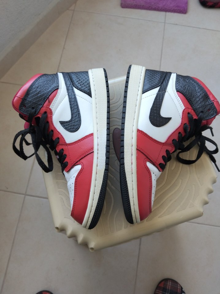 Nike Air Jordan 1 Satin Snake Basketbol Ayakkabı — görsel 3/11