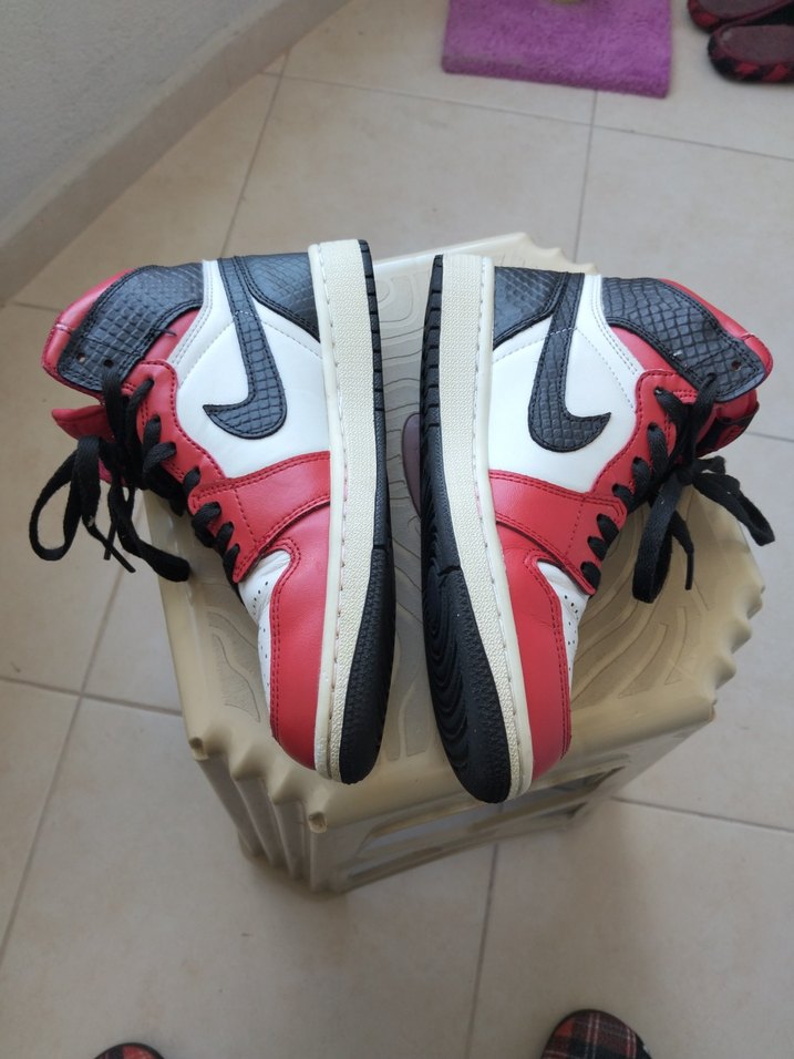 Nike Air Jordan 1 Satin Snake Basketbol Ayakkabı — görsel 2/11