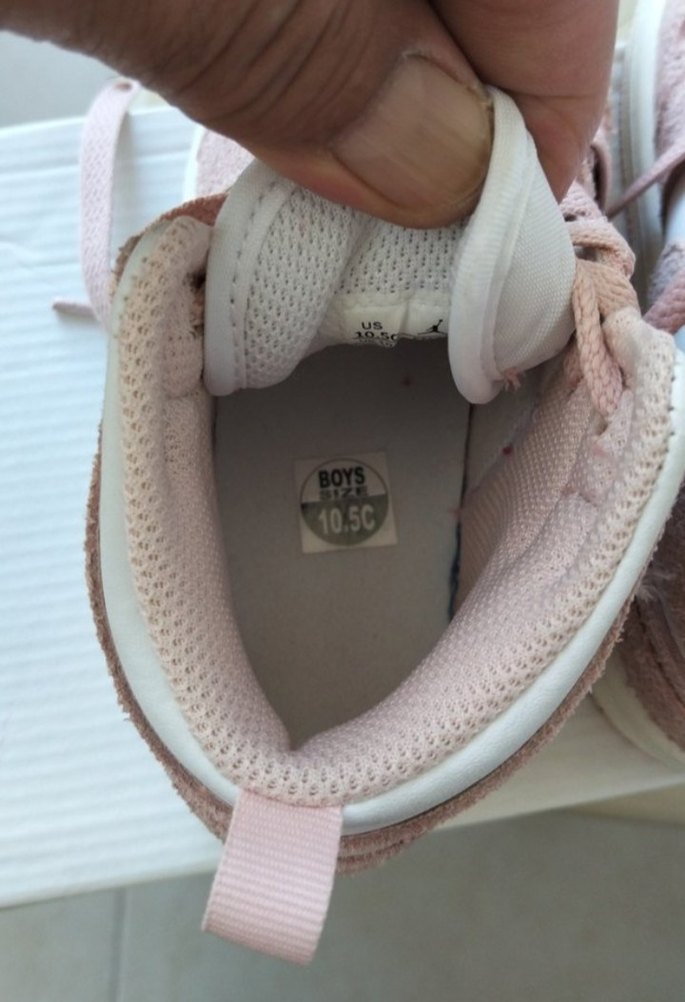 Nike Air Jordan 1 Low Pastel Pembe Sneaker — görsel 6/11