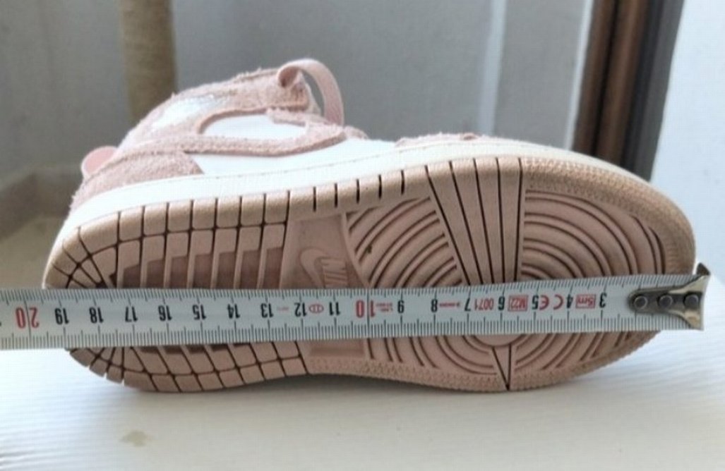 Nike Air Jordan 1 Low Pastel Pembe Sneaker — görsel 11/11
