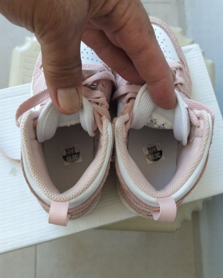 Nike Air Jordan 1 Low Pastel Pembe Sneaker — görsel 10/11