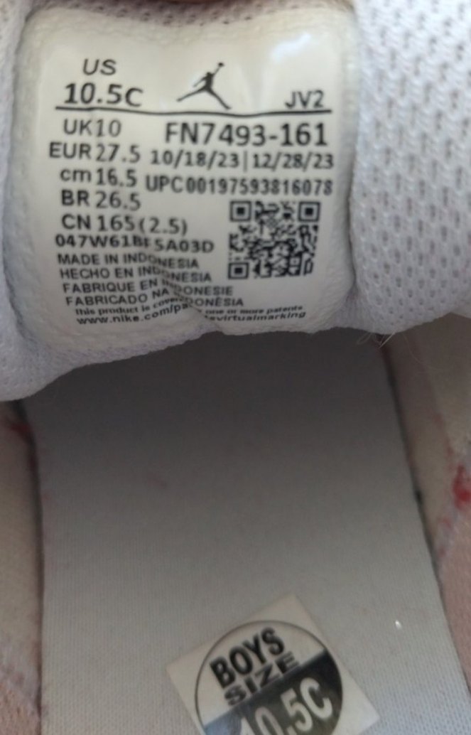 Nike Air Jordan 1 Low Pastel Pembe Sneaker — görsel 4/11