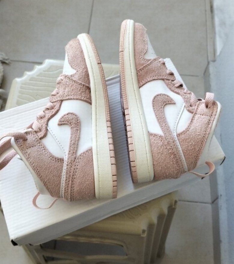 Nike Air Jordan 1 Low Pastel Pembe Sneaker — görsel 2/11