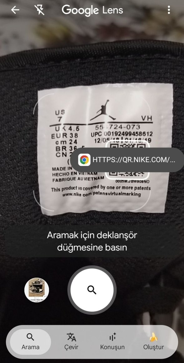 Nike Air Jordan 1 Mid White Shadow Smoke Grey Basketbol Ayakkabı — görsel 11/12