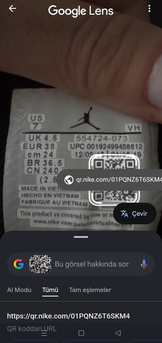 Nike Air Jordan 1 Mid White Shadow Smoke Grey Basketbol Ayakkabı — görsel 3/12