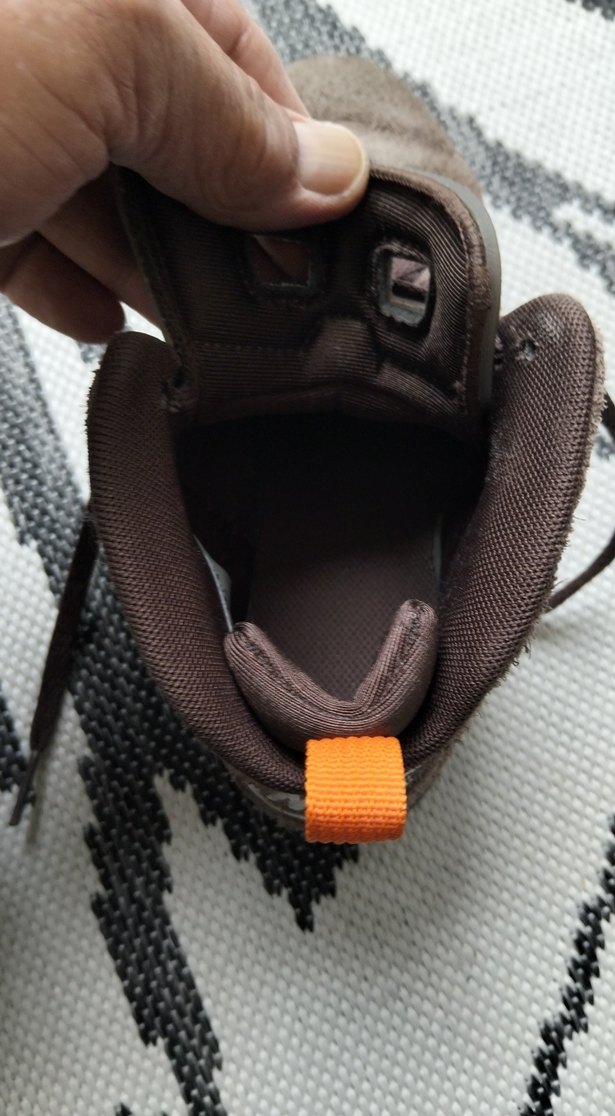 Nike Air Jordan Brown White Magma Orange — görsel 8/9